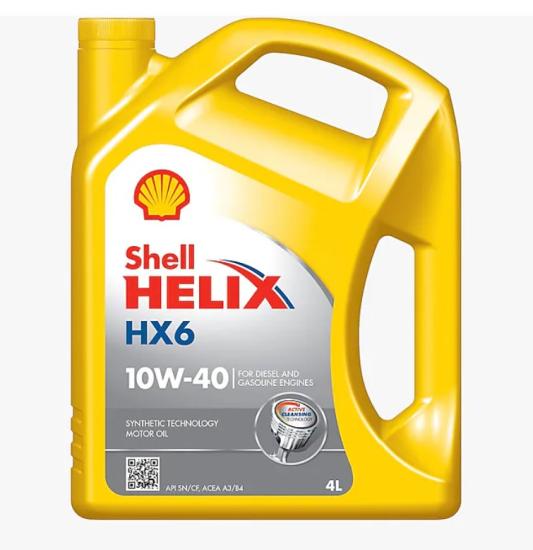 Shell Helix HX6 10w40 Motor Yağı 4 Litre